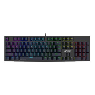 ANT ESPORTS MK3400 PRO V3 MECHANICAL GAMING KEYBOARD - BLACK (BIS.R-41179400)
