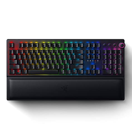 RAZER BlackWidow V3 Pro RGB Full Size Mechanical Wireless + Bluetooth Gaming Keyboard ( Linear Yello Switch )