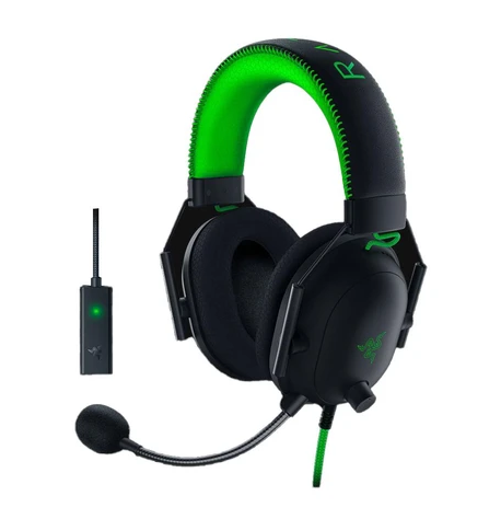 RAZER BlackShark V2 Special Edition + USB Sound Card Wired Stereo Gaming Headphone ( Black ) ( PC / Mac / PS4 / Xbox )
