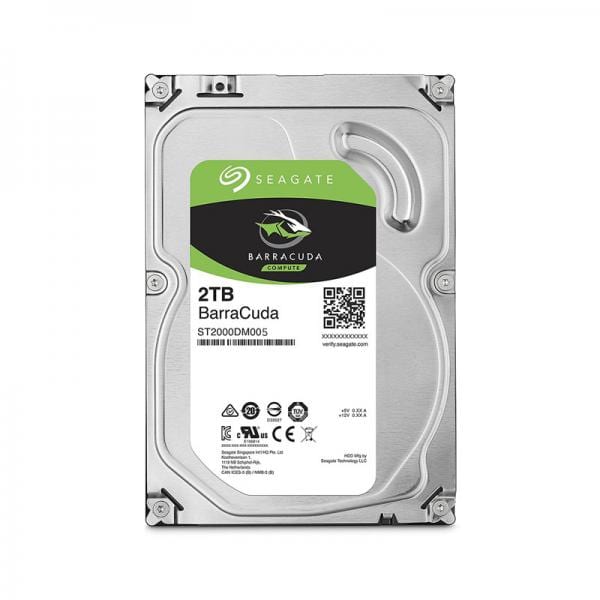 SEAGATE Barracuda 2TB 5400 RPM Desktop HDD