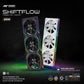 ANT ESPORTS SHIFTFLOW 120MM 3 IN 1 ARGB CASE FAN KIT WHITE