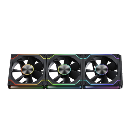 ANT ESPORTS SHIFTFLOW 120MM 3 IN 1 ARGB CASE FAN KIT BLACK