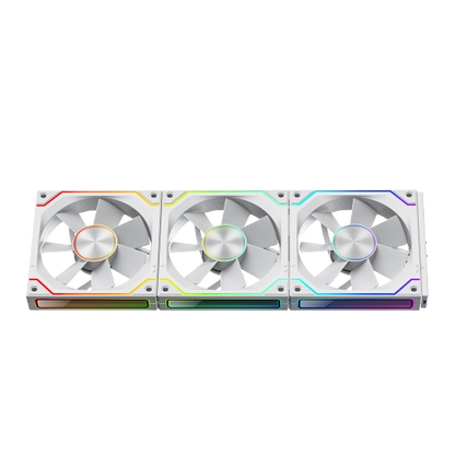 ANT ESPORTS SHIFTFLOW 120MM 3 IN 1 ARGB CASE FAN KIT WHITE
