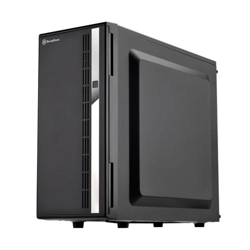 SILVERSTONE CS380 ATX Mid Tower Cabinet (Black)