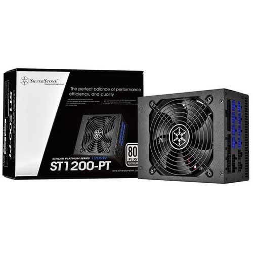 SILVERSTONE ST1200 1200W 80+ Platinum Fully Modular ATX 2.0 Power Supply