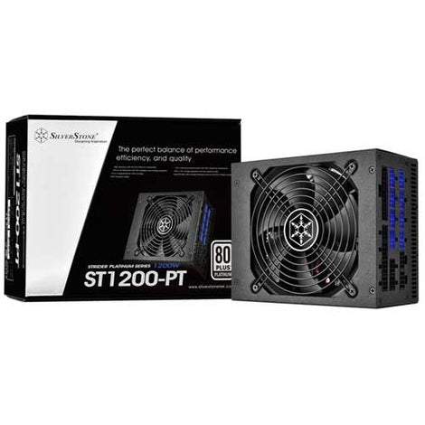 SILVERSTONE ST1200 1200W 80+ Platinum Fully Modular ATX 2.0 Power Supply