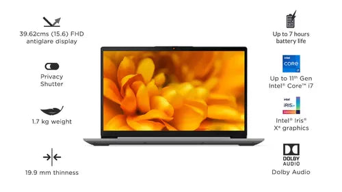 LENOVO Ideapad Slim 3i Thin & Light 82H802LAIN (Arctic Grey)