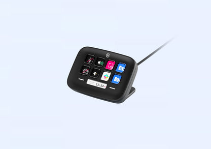 ELGATO STREAM DECK NEO USB PRODUCTIVITY CONTROLLER, 8 CUSTOMIZABLE KEYS 10GBJ9911 BLACK