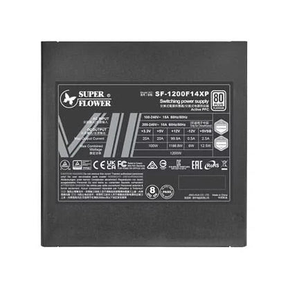 Super Flower Leadex VII Platinum Pro 1200W ATX 3.1 Modular SMPS