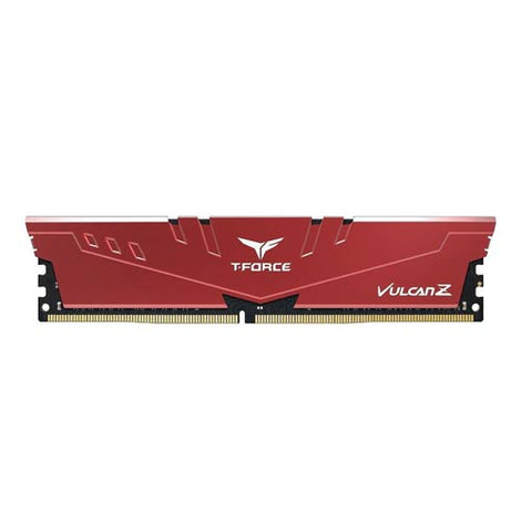 TEAMGROUP T-Force Vulcan Z 16GB ( 16GB x 1 ) 3200MHz DDR4 RAM ( Red ) ( CL16 )