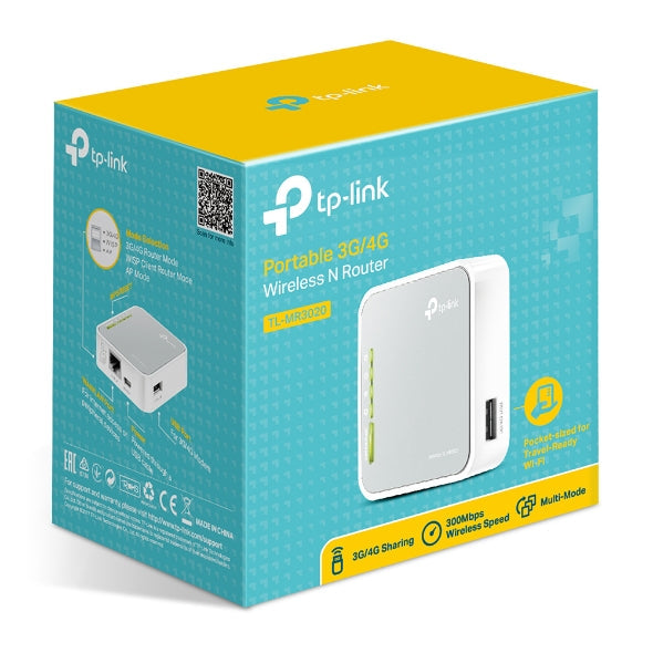 TL-MR3020 Portable 3G/4G Wireless N Router