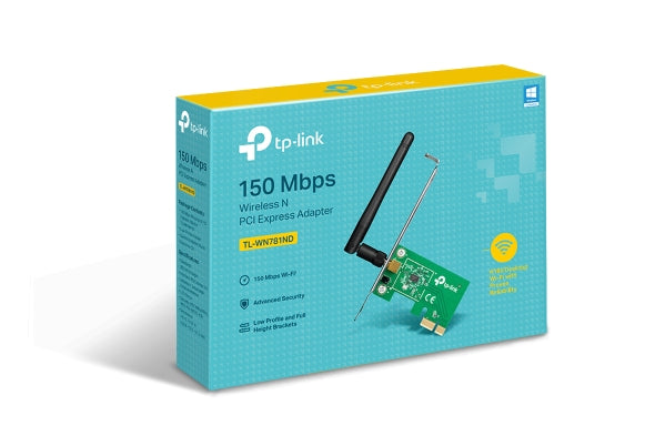 TPLink TL-WN781ND 150Mbps Wireless N PCI Express Adapter