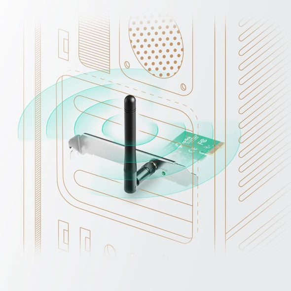 TPLink TL-WN781ND 150Mbps Wireless N PCI Express Adapter