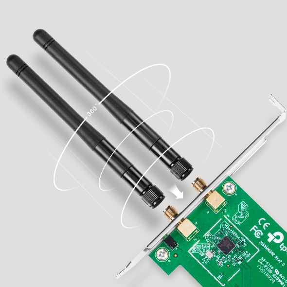 TPLink TL-WN881ND 300Mbps Wireless N PCI Express Adapter