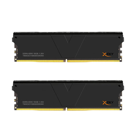 V-COLOR Manta XSky 32GB ( 16GB x 2 ) 7200MHz DDR5 RAM ( Black ) ( CL34 )