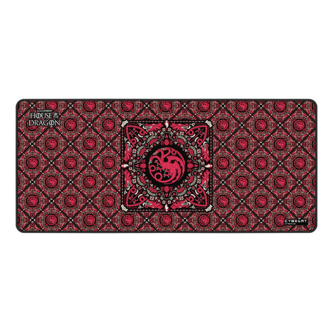 CYBEART House Targaryen XXL Gaming Mousepad ( Red )