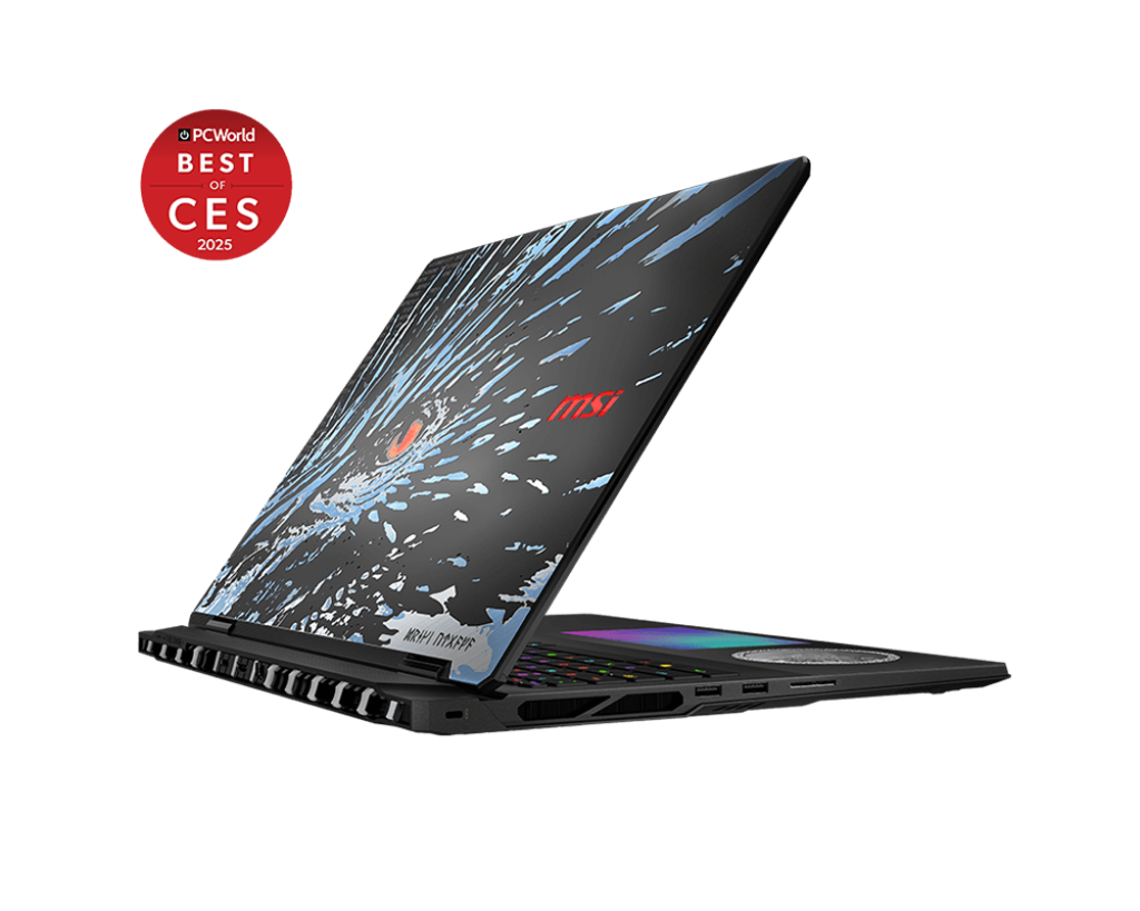 MSI TITAN 18 HX DRAGON EDITION NORSE MYTH A2XWJG-254IN [ULTRA9-285HX/96GB/6TB SSD/WIN11 HOME/18.0"/24GB-RTX5090 GRAPHICS/2 YEAR(S)/BLACK]