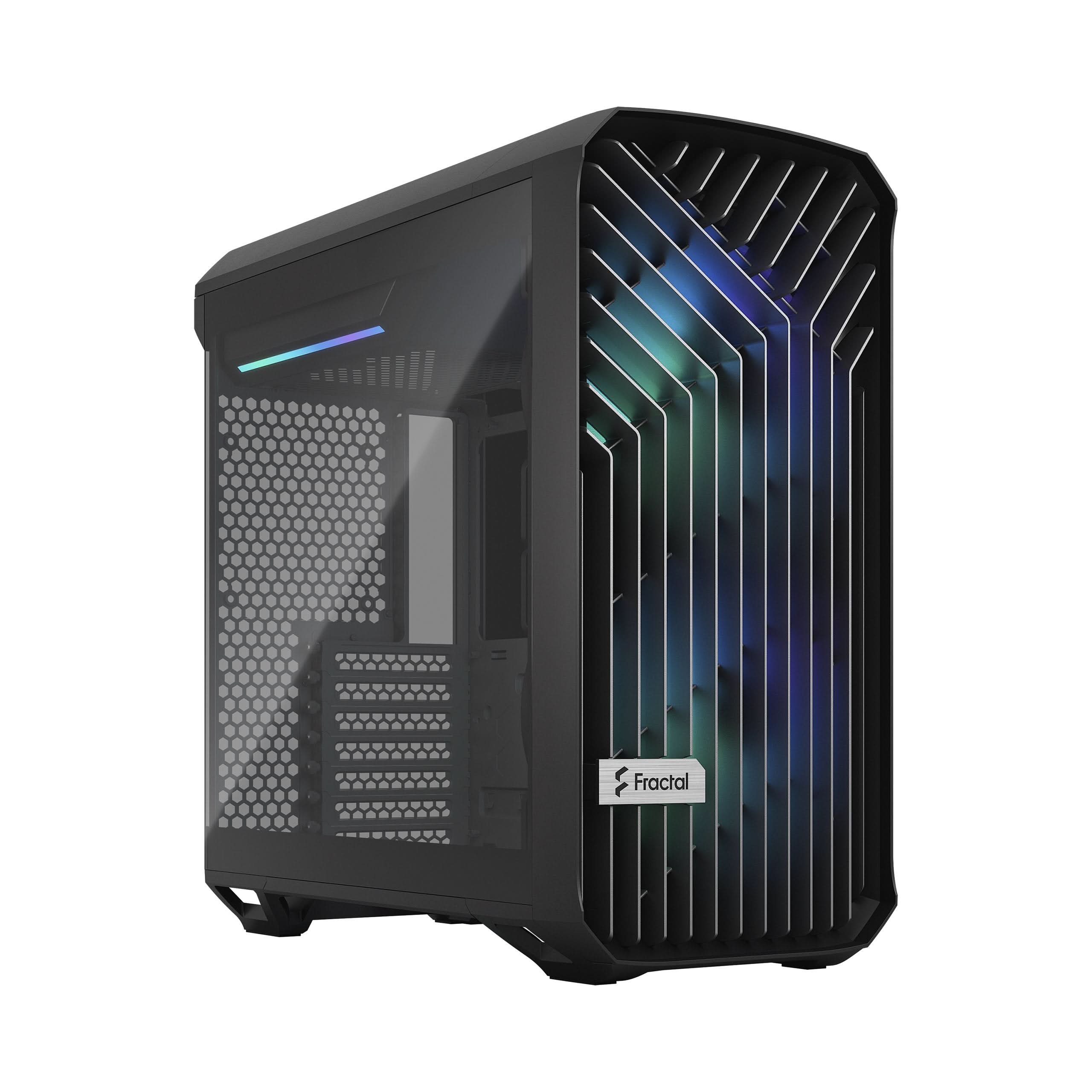 FRACTAL TORRENT COMPACT RGB BLACK TG LIGHT TINT CABINET