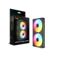 COUGAR Unity 240 ARGB Cabinet Fan ( Black ) ( Single Pack )