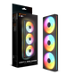 COUGAR Unity 360 ARGB Reverse Blade Cabinet Fan ( Black ) ( Single Pack )