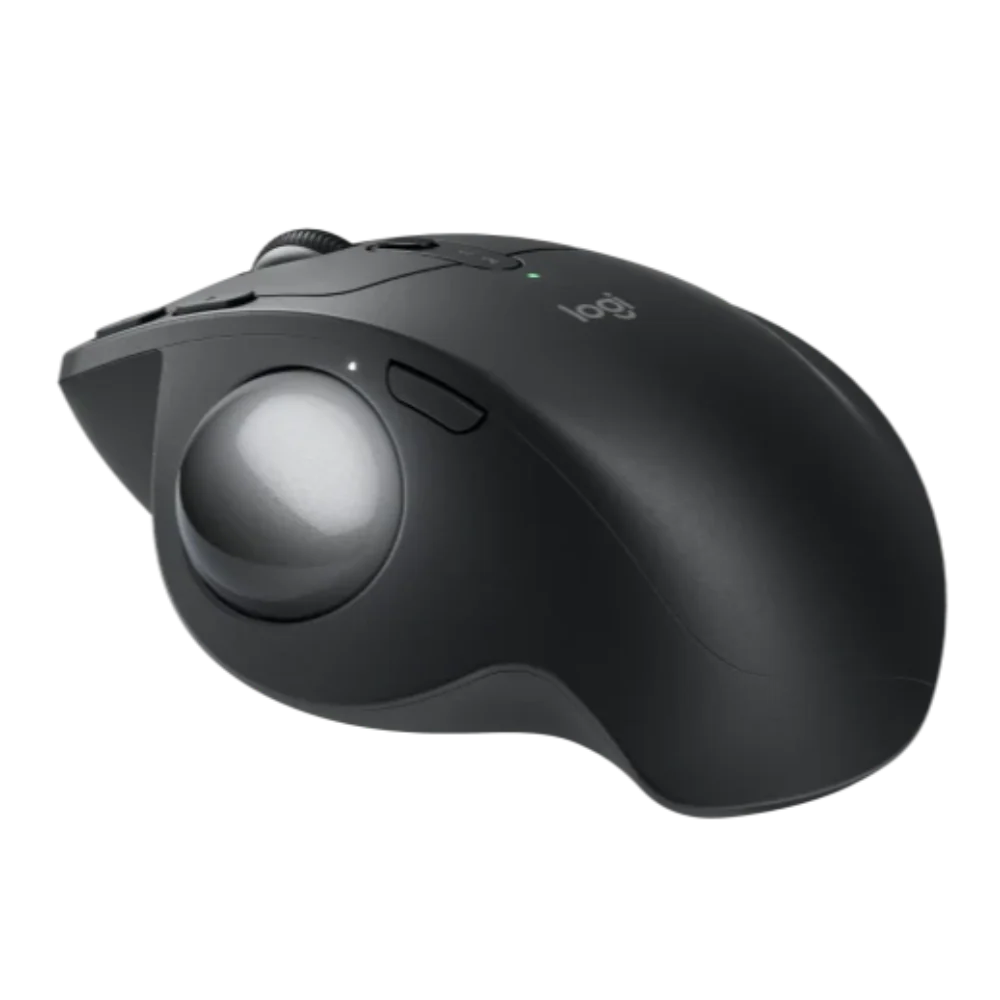 LOGITECH MX Ergo S Wireless Ergonomic Gaming Mouse ( 910-007261 ) ( 2048 DPI / 8 Macro Button ) ( Black )