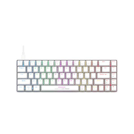 COSMIC BYTE CB-GK-36 Artemis 60% Wired Gaming Keyboard ( White ) ( Outemu Blue Switch )