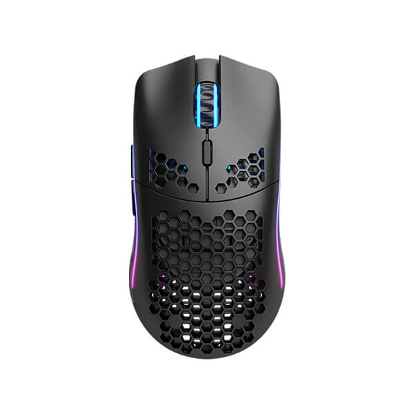 GLORIOUS Model O Minus Wireless Ambidextrous Gaming Mouse ( 19000DPI / 6 Macro Buttons ) ( Matte Black )