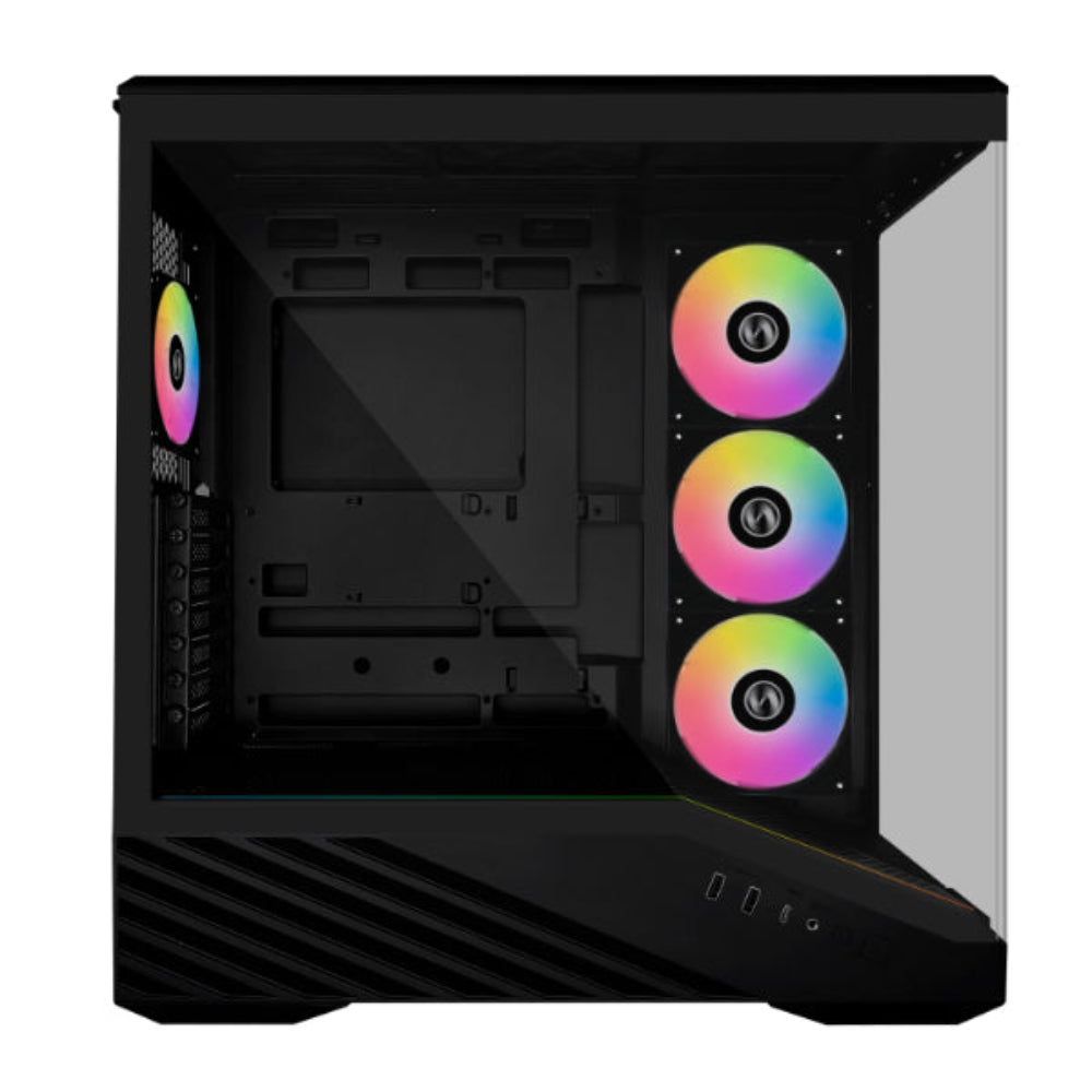 LIAN LI Vector V100 ARGB EATX Mid Tower Cabinet ( Black )