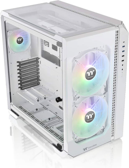 THERMALTAKE VIEW 51 TG FULL-TOWER E-ATX ARGB CABINET SNOW WHITE