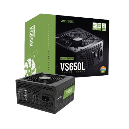 ANT ESPORTS VS650L 650 WATTS PSU (BLACK)