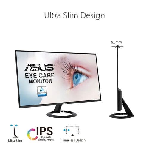 ASUS VZ24EHE 24 Inch FHD 75Hz IPS Panel 1MS AMD Freesync Gaming Monitor