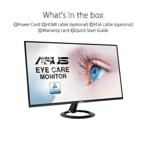 ASUS VZ24EHE 24 Inch FHD 75Hz IPS Panel 1MS AMD Freesync Gaming Monitor