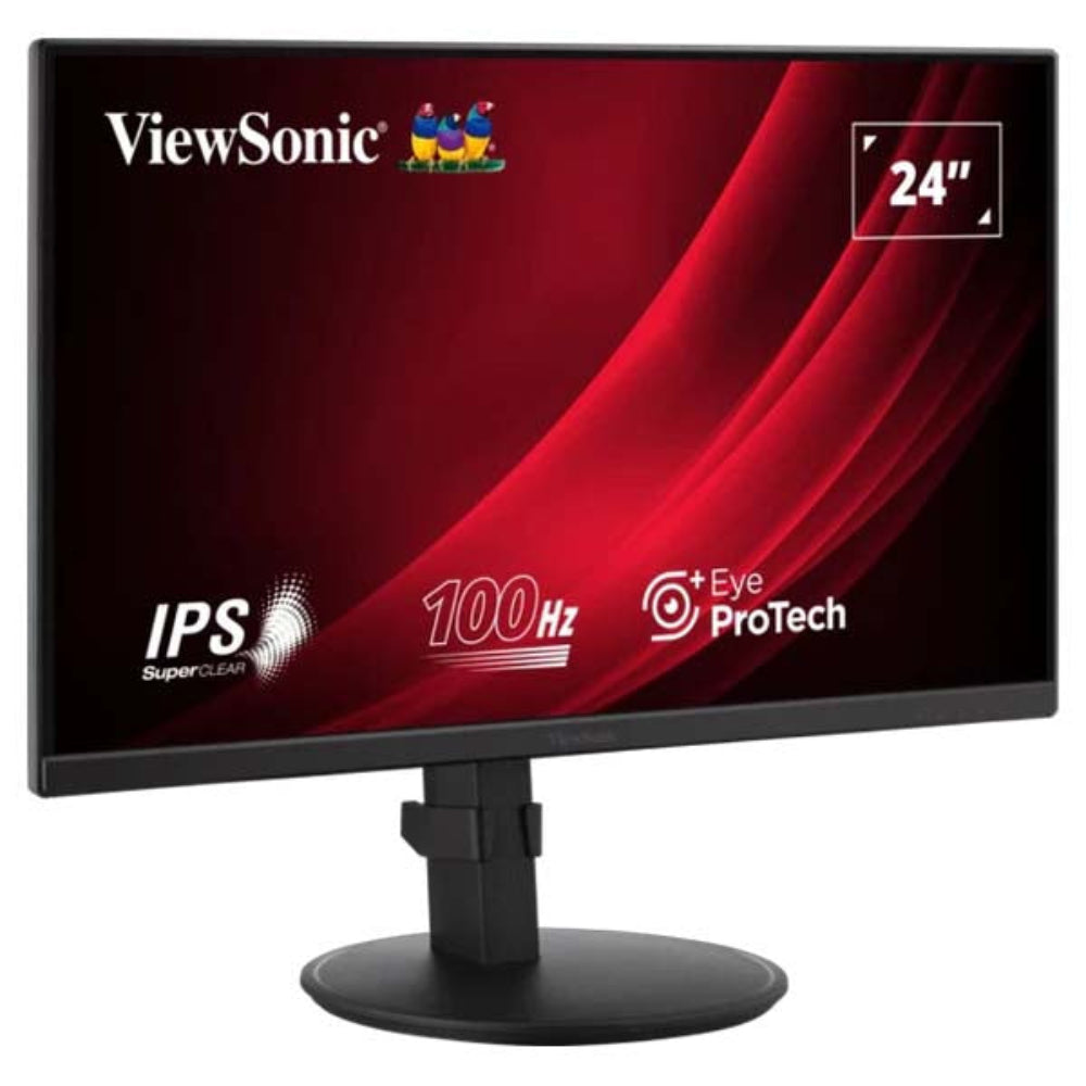 VIEWSONIC VG2408 24 Inch FHD 100Hz IPS Panel 108% SRGB 5MS Gaming Monitor