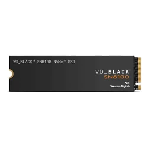 Western Digital Black SN8100 2TB M.2 NVMe Gen5 SSD WDS200T1X0M-00CMT0