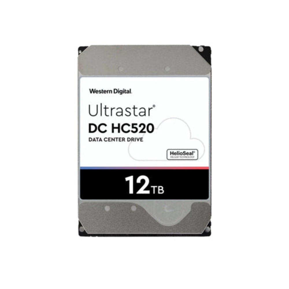 WD Ultrastar DC HC520 12TB SATA3 EnterPirse Internal Hard Drive ( HDD )