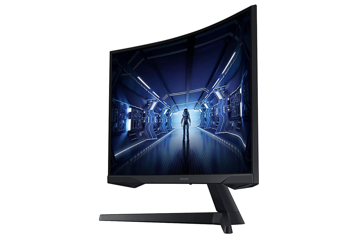 SAMSUNG ODYSSEY G5 27 INCH LC27G55TQWWXXL WQHD 144HZ CURVED GAMING MONITOR