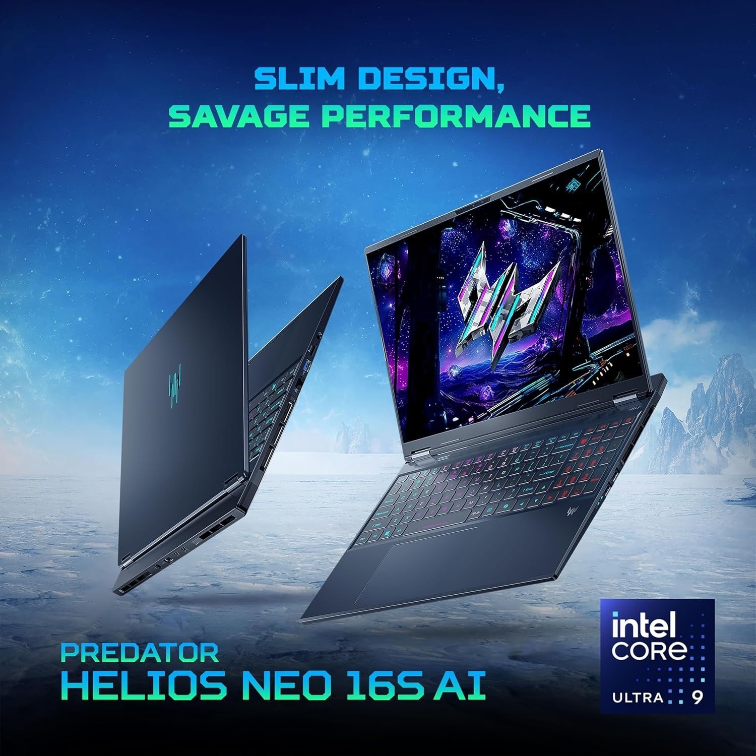 ACER PREDATOR HELIOS NEO 16 NH.QX3SI.001 ULTRA9-275HX, 32GB, 2TB SSD, WIN11 HOME, 16.0 Inch, 8GB-RTX5070 GRAPHICS, 1 YEAR(S), BLACK