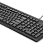 HP 100 WIRED USB KEYBOARD