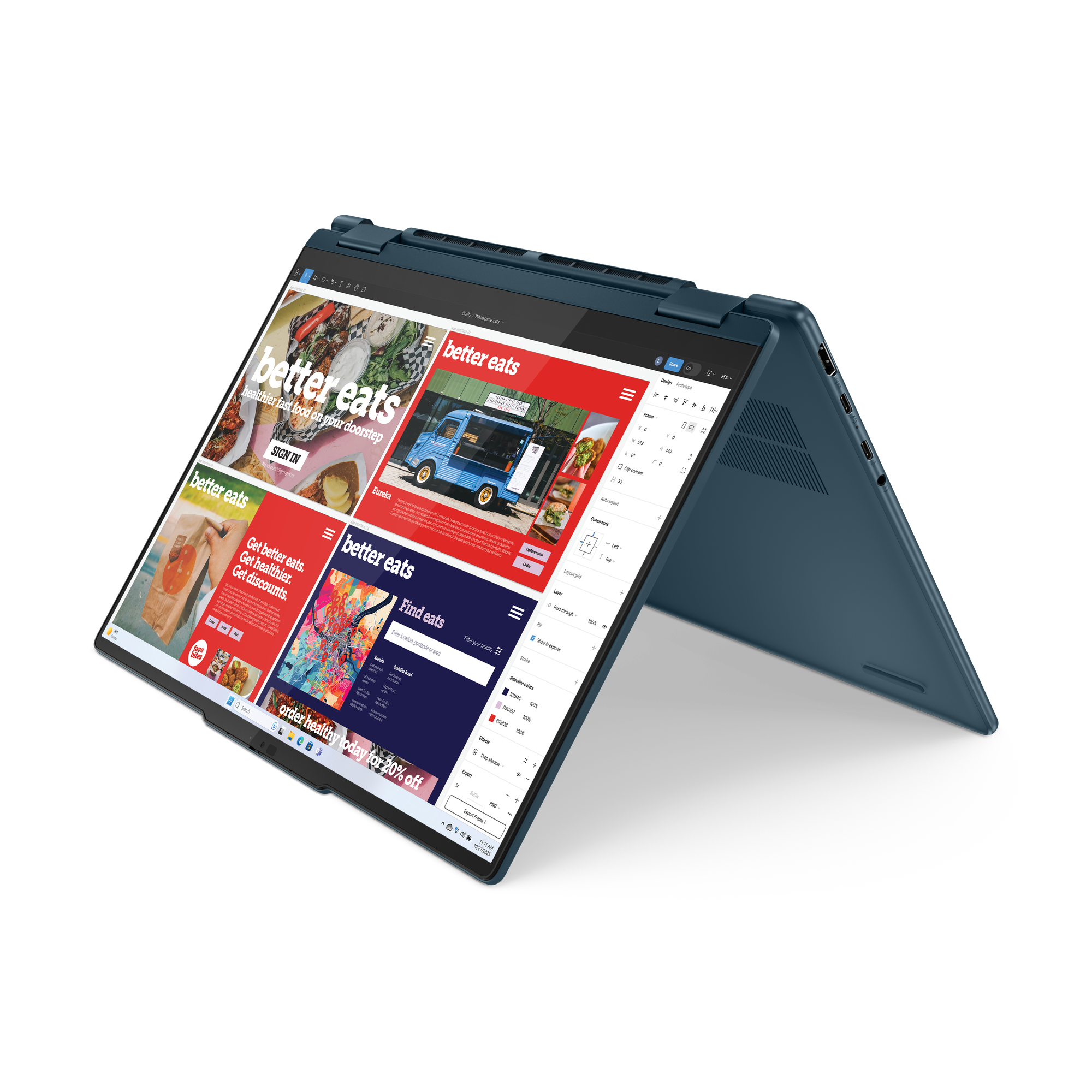 LENOVO YOGA 7I (83DJ00DFIN) LAPTOP (CORE ULTRA 7/16 GB/1 TB SSD/WINDOWS 11)