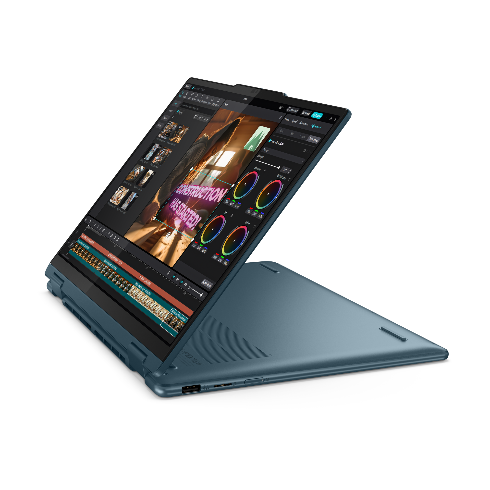 LENOVO YOGA 7 2IN1 83DJ006YIN [ULTRA7-155H 14TH GEN/16GB/1TB SSD/WIN11 HOME+MSO/14.0 INCH TOUCH/INTEGRATED GRAPHICS /1 YEAR(S)/TIDEAL TEAL]