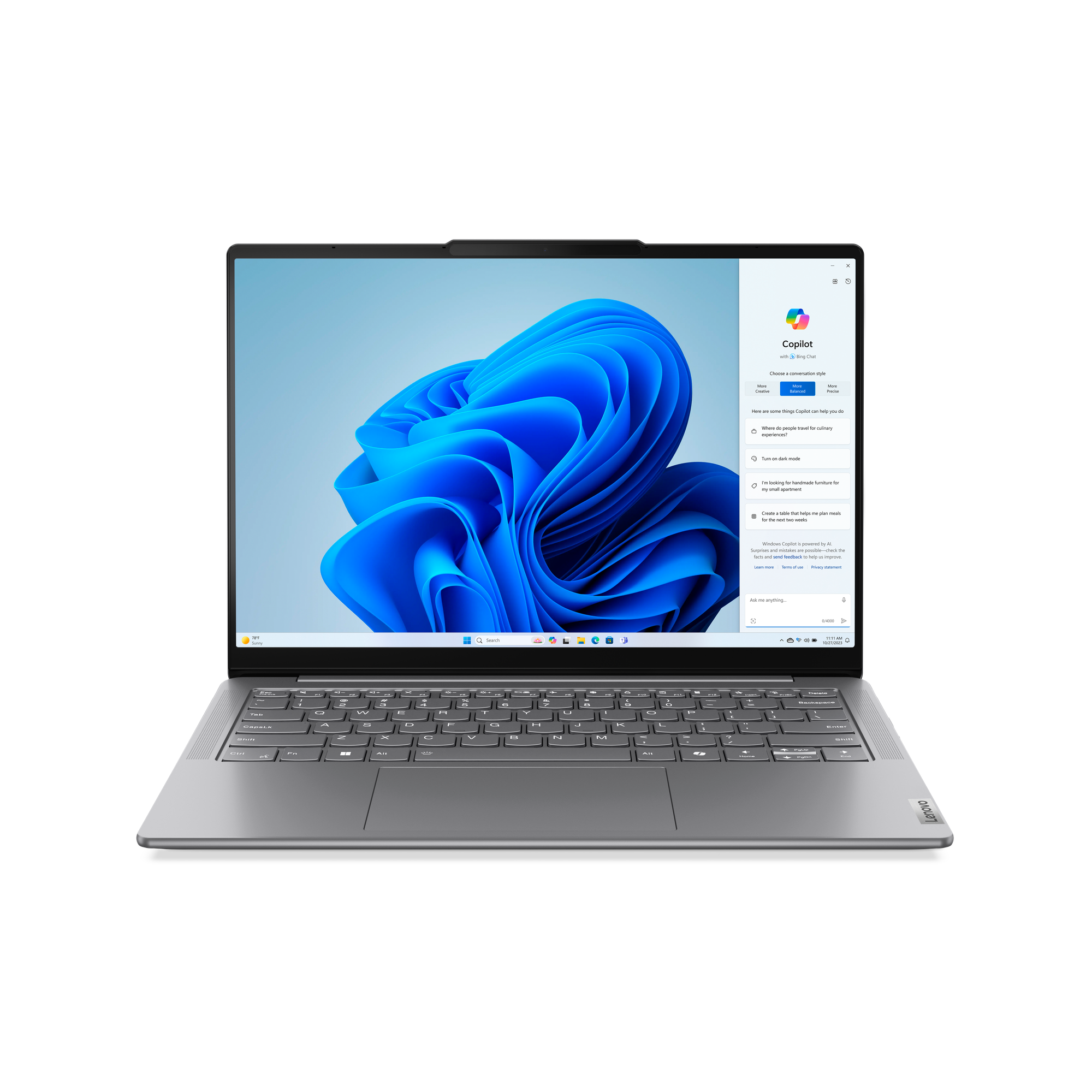 LENOVO YOGA SLIM 7 (83CV006BIN) LAPTOP (CORE ULTRA 5/16 GB/512 GB SSD/WINDOWS 11)