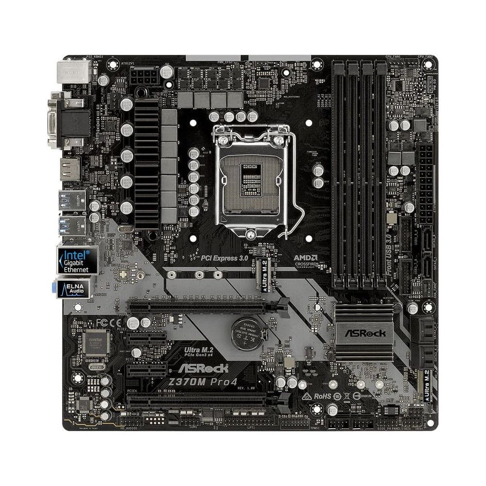 ASROCK Z370M Pro4 DDR4 Intel Motherboard