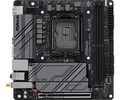 ASROCK Z790M-ITX WIFI DDR5 MOTHERBOARD