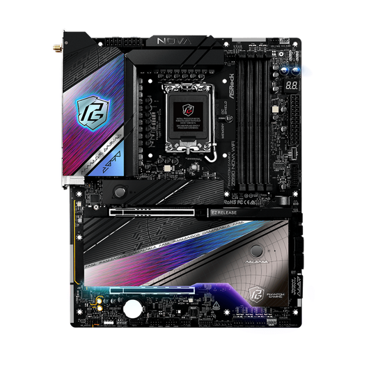 ASROCK Phantom Gaming Z890 Nova Wifi DDR5 Intel Motherboard ( Black )