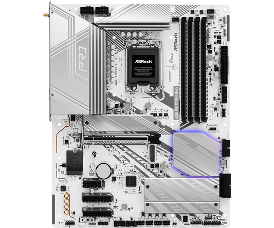 ASROCK Z890 PRO RS WIFI WHITE MOTHERBOARD