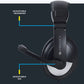 HEADPHONE ZEBRONICS 200HMV W/MIC