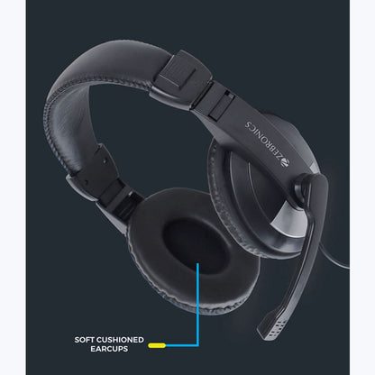 HEADPHONE ZEBRONICS 200HMV W/MIC