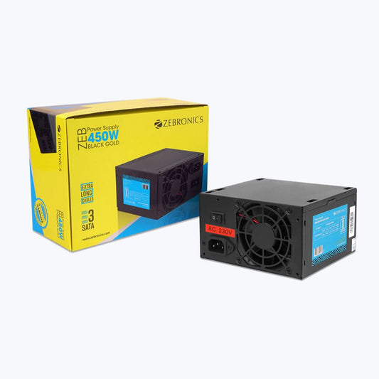 SMPS ZEBRONICS (450W) GOLD SERIES