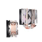 ZEBRONICS Zeb FC430A Single Tower ARGB CPU Air Cooler ( Black )
