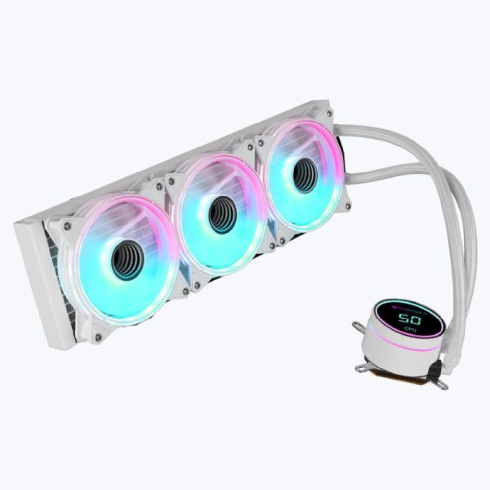 ZEBRONICS ZEB AIO360TW ARGB 360mmCPU Liquid Cooler ( White )